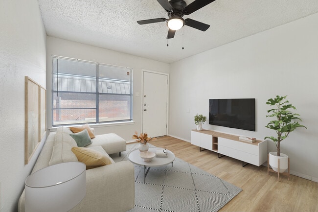 Living Room - Olivo Square Apartments