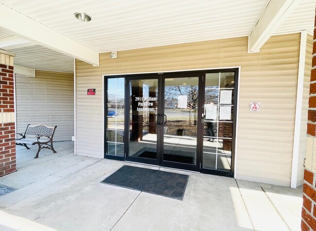 All entrances accessed with key fob - Parkview Senior Apartments