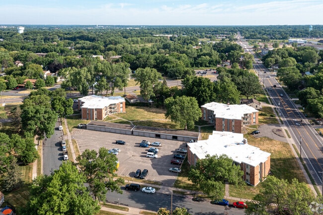Grounds Aerial Shot - Aspen Village