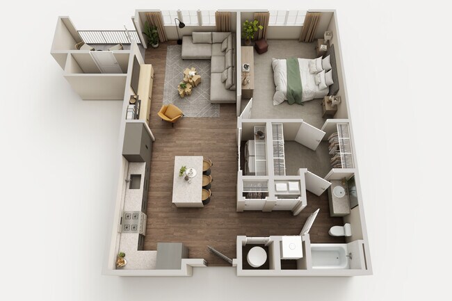 Plano de planta - Vanguard