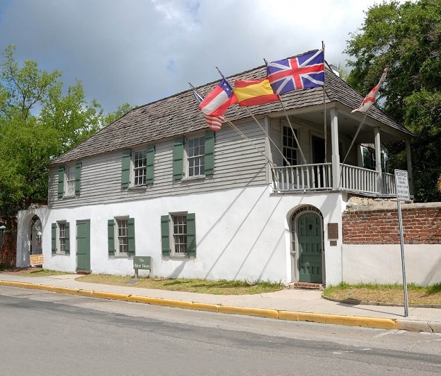 The oldest house in Florida, the Gonzalez-Alvarez House, was built in 1723