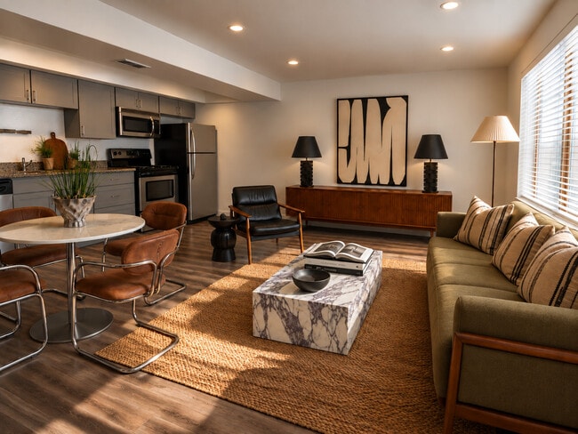 1BR, 1BA, Living Area - The 700