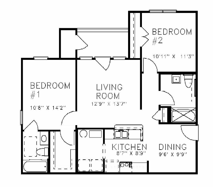 Plano de planta - Windhill and Windhill Court