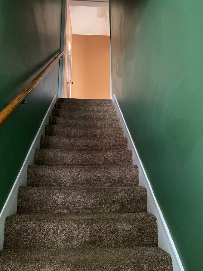 Staircase to second story - 205 Cypress St