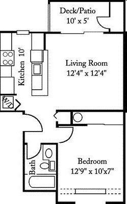 1HAB/1BA - Charter Club
