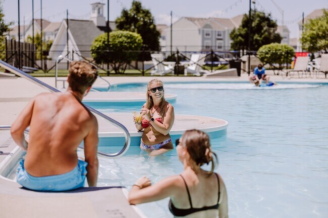 Resort inspired pool on site - LC Dublin