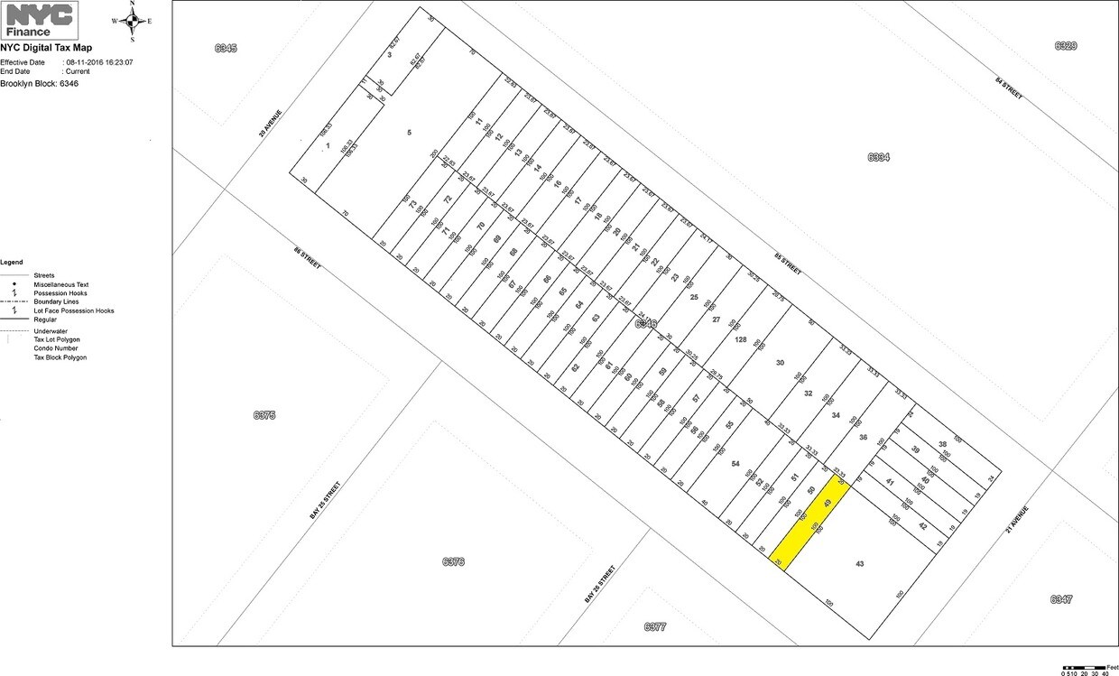 Parcel Map - 2071 86th St