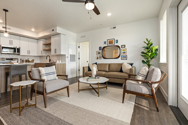 Specious bright living rooms! - Olivia Apartments