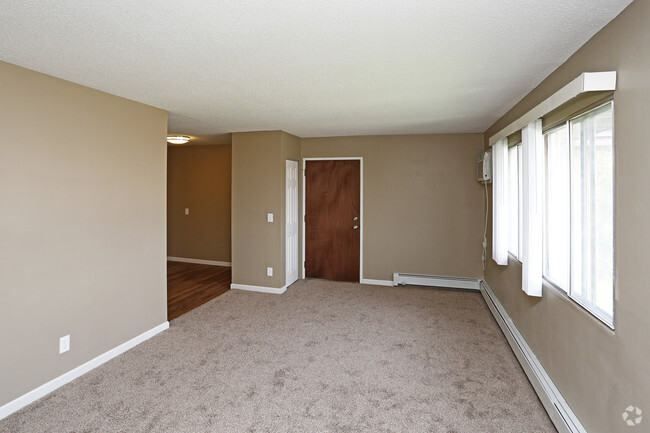 One Bedroom - Living Room - Monticello Manor