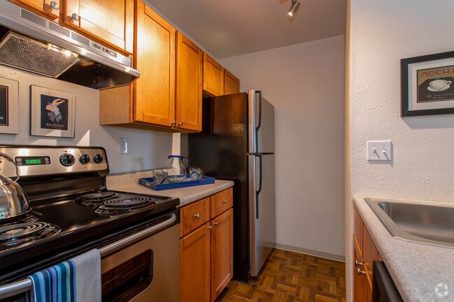 1HAB, 1BA - 625 ft² - Modelo - Pavilion