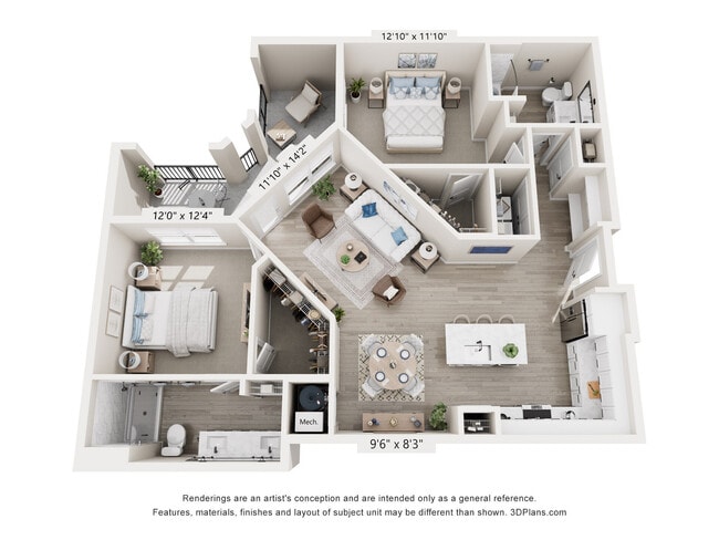 Floorplan - Bainbridge Mallard Creek