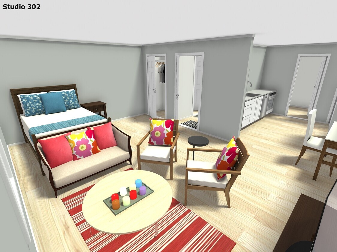 9 Pulaski St Unit Top Floor Studio, Stamford, CT 06902 Apartments in