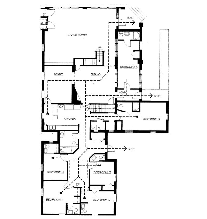Floor Plan - 1st Floor - Petrona's Country Home