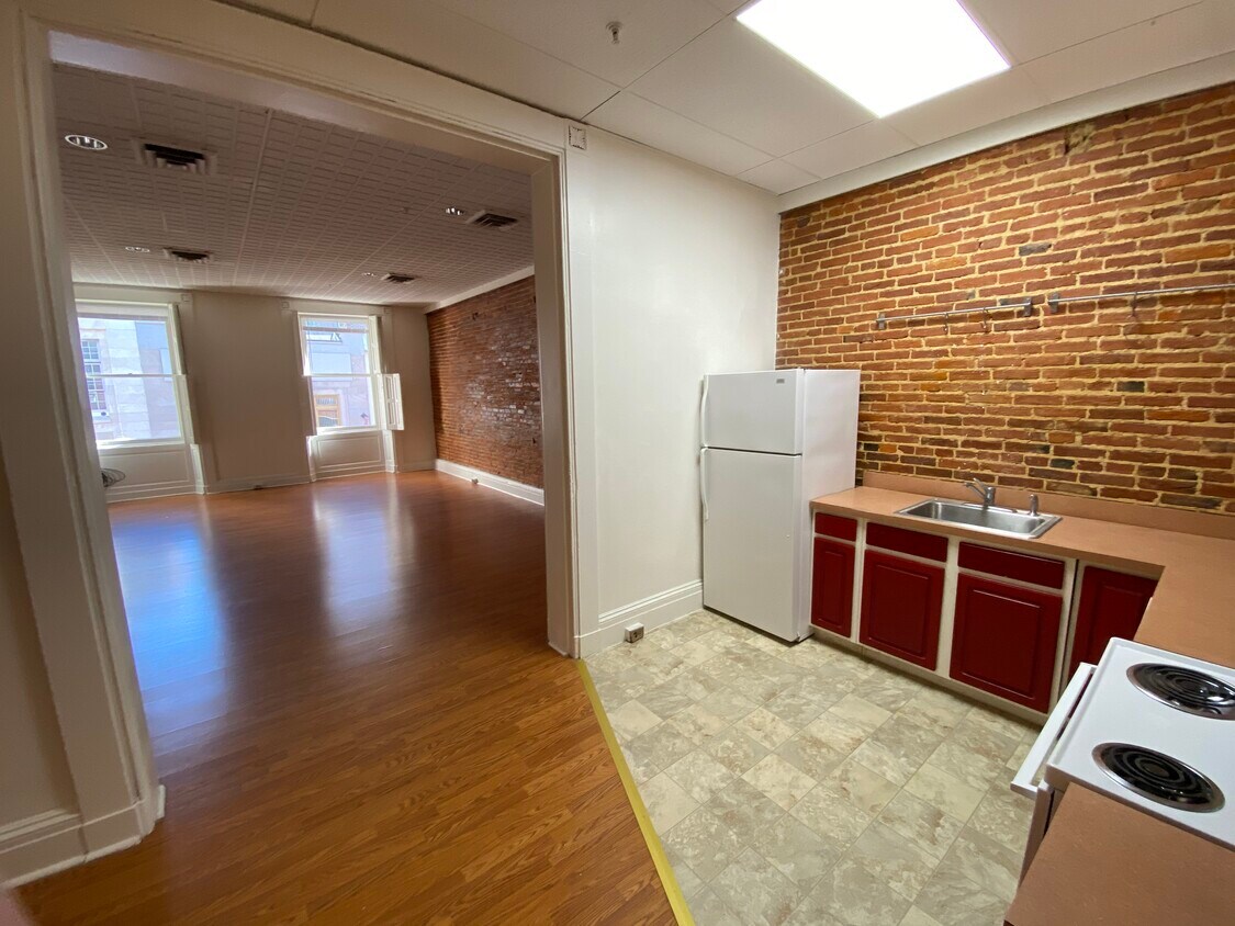 Kitchen into Living Room - 310 N Charles St