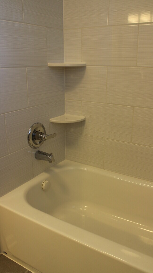 Bañera en el baño de invitados. - 2614 Edge O Lake Dr