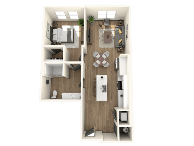Apartamentos Apollo: foto del plano de planta - Apollo Apartments