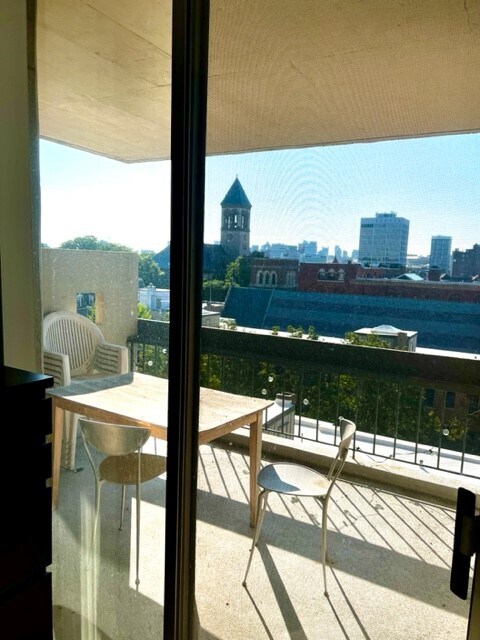 Balcony View - 872 Massachusetts Ave