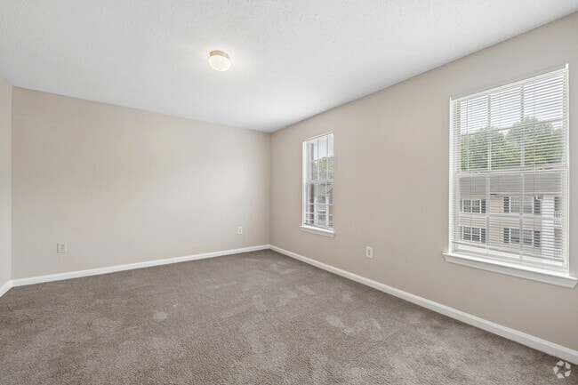 3BR, 2BA - 1,350SF - Primary Bedroom - Heritage Crossing
