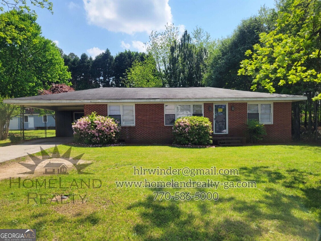 312 GA Hwy 211, Winder, GA 30680 House Rental in Winder, GA