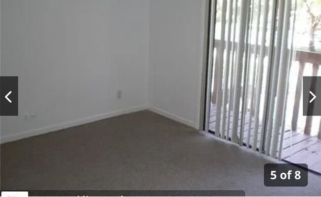 Upstairs bedroom and patio - 6194 Pine Tree Ln