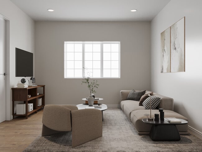 Living Room - Cresta Ranch Apartments