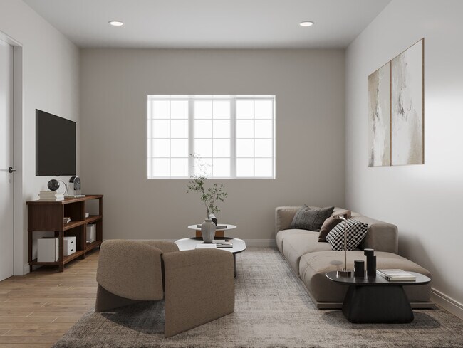 Sala de estar - Cresta Ranch Apartments