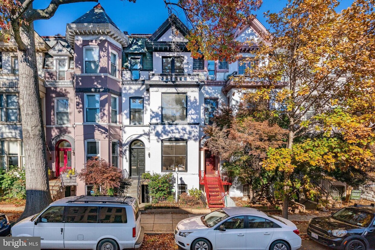 Exterior of 2-unit row home - 1759 Church St NW