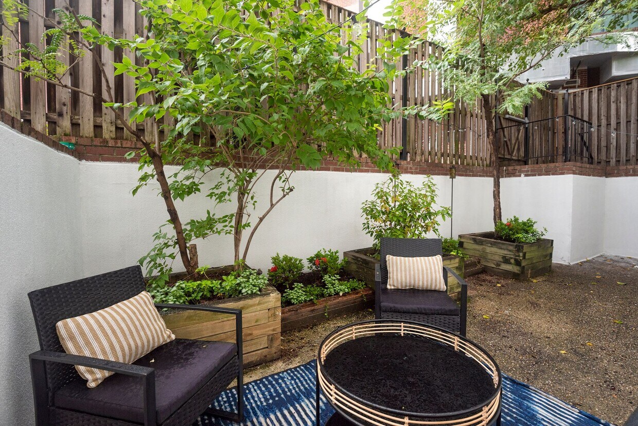 Beautiful spacious patio - 1930 New Hampshire Ave NW