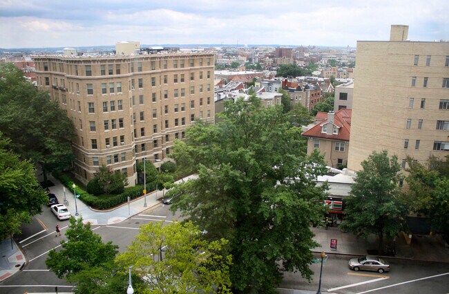 Part of your wonderful view - 1901 Columbia Rd NW