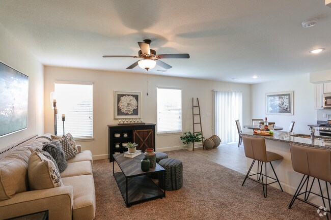 3HAB, 2,5BA - 1353 ft² - Clay Creek Townhomes