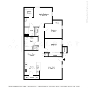 3HAB/2BA - Stonepost Apartments