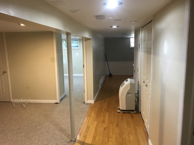 View from entrance to interior. AC unit - 3 Glenn St
