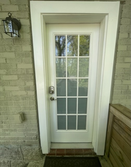 Entry Door to Carriage House - 941 Jefferson Ave