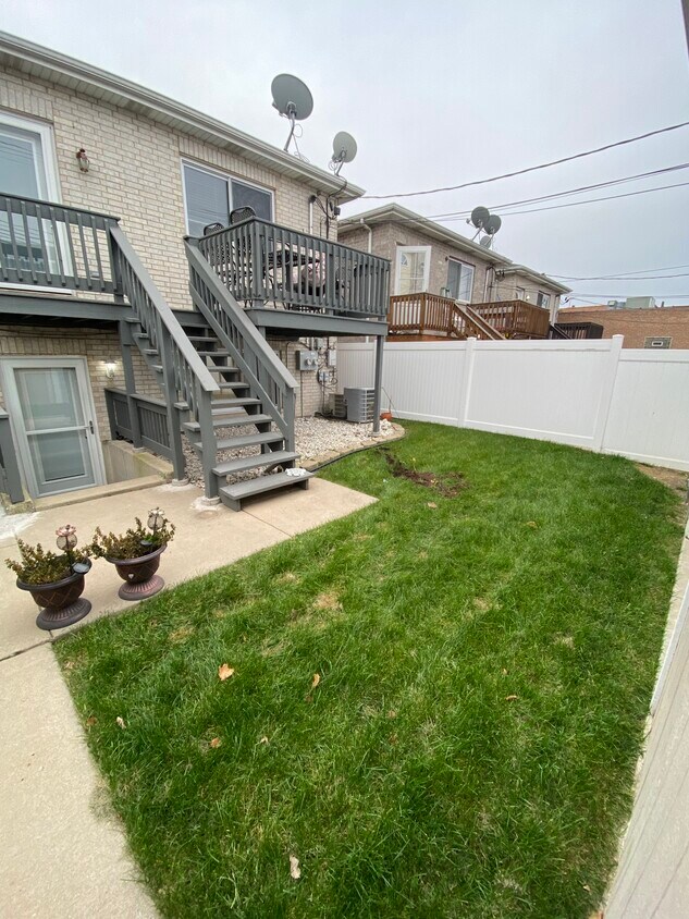 Back yard - 6038 W 63rd St