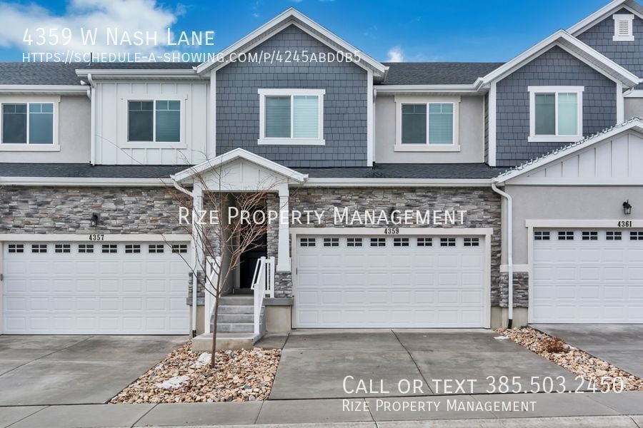 4359 W Nash Ln, Herriman, UT 84096 Townhome Rentals in Herriman UT