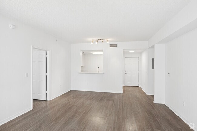 Apartamento Lilac de 2 habitaciones y 2 baños - 1024 pies cuadrados - Sala de estar - The Strand