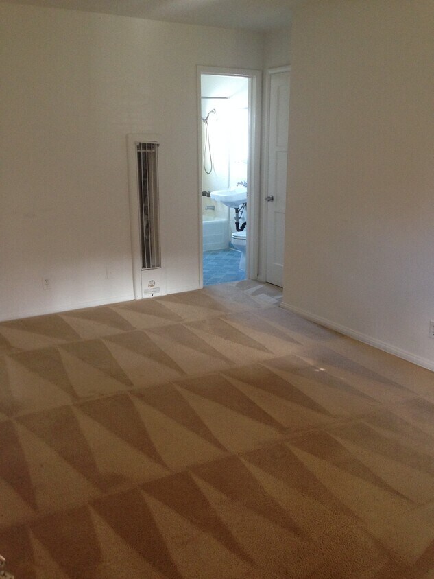 Bedroom/living room/partial view bathroom - 2445 Arizona Ave