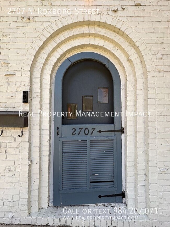 Foto del edificio - 2707 N Roxboro St