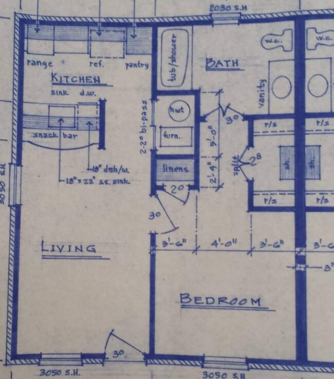 Floor Plan - 401 S Davis Ave