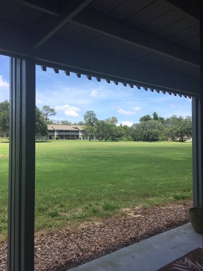 Included in the total 1435 total square footage of this unit is a 312 square foot open patio that's perfect for enjoying a cool drink while watching the sunset or golfers out on the fairway right in front of you. - 4193 Abbey Court