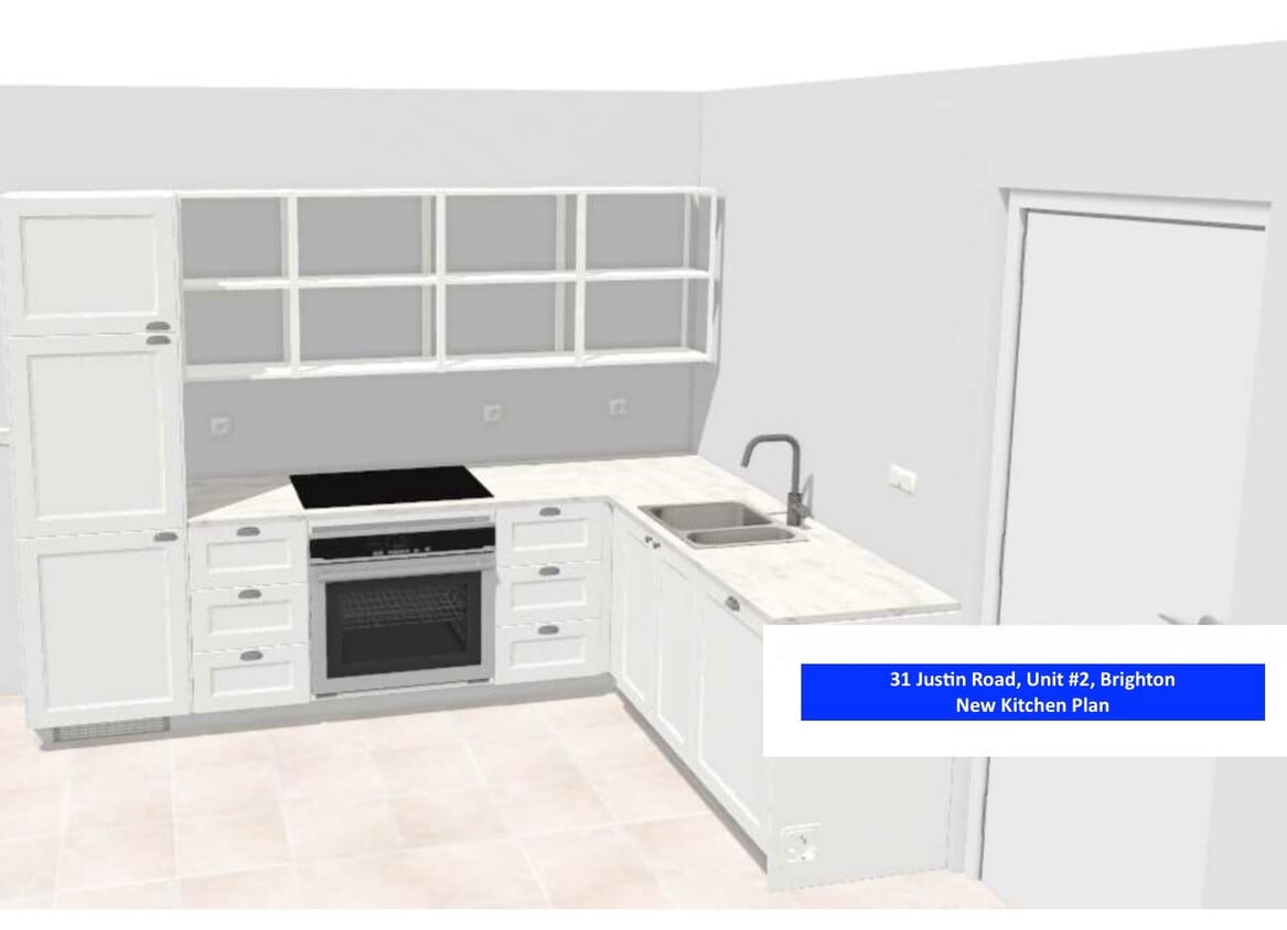 New Kitchen Plan - 31 Justin Rd