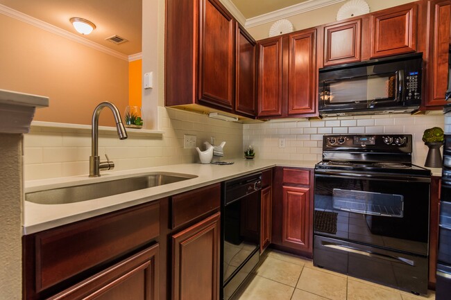 Charming Kitchen - Sixteen50 at Lake Ray Hubbard Apartments