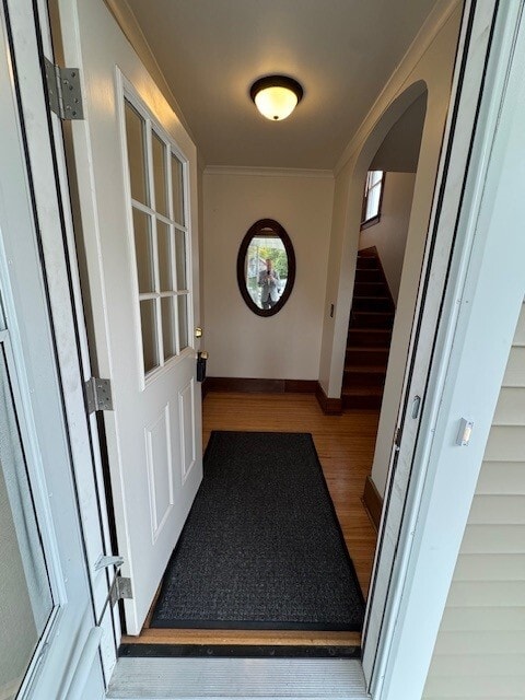Entrance to Upstairs - 432 Ridge Rd