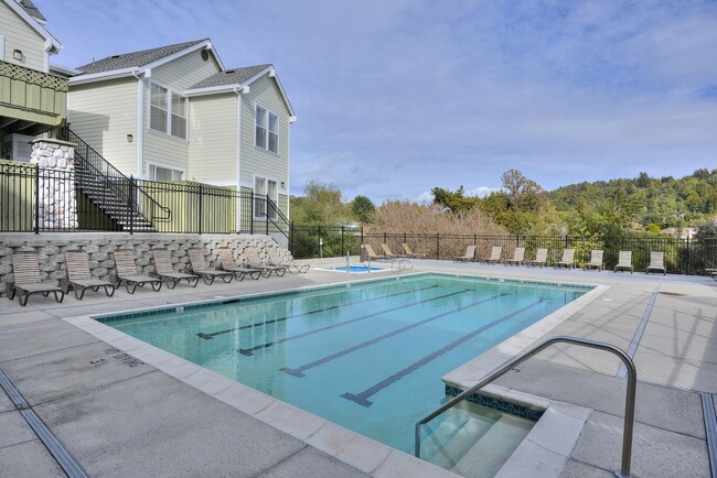 View from pool - Baytree Apartments