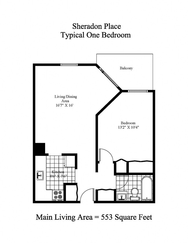 Plan d'étage - Sheradon Place