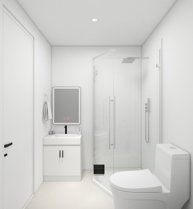 baño privado - 1329 W 36th St Student Housing