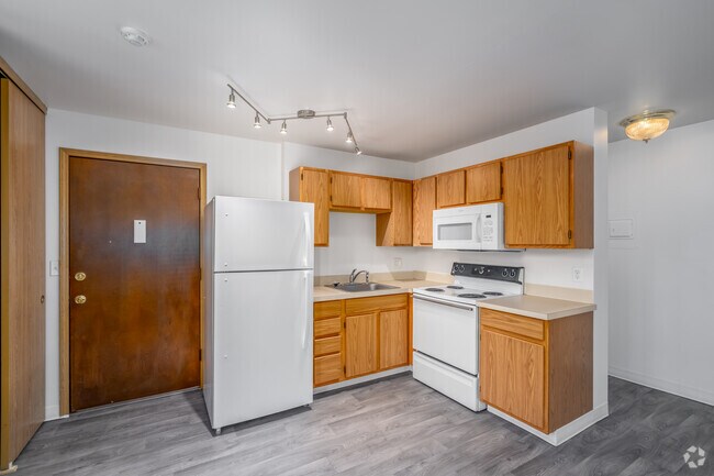 1 dormitorio, 1 baño - 425 pies cuadrados - Cocina - Capitol House Apartments