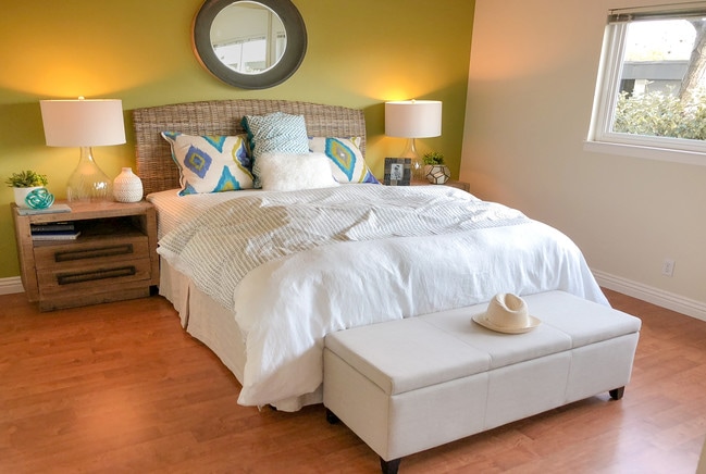Spacious Bedroom - Village Green Apartments