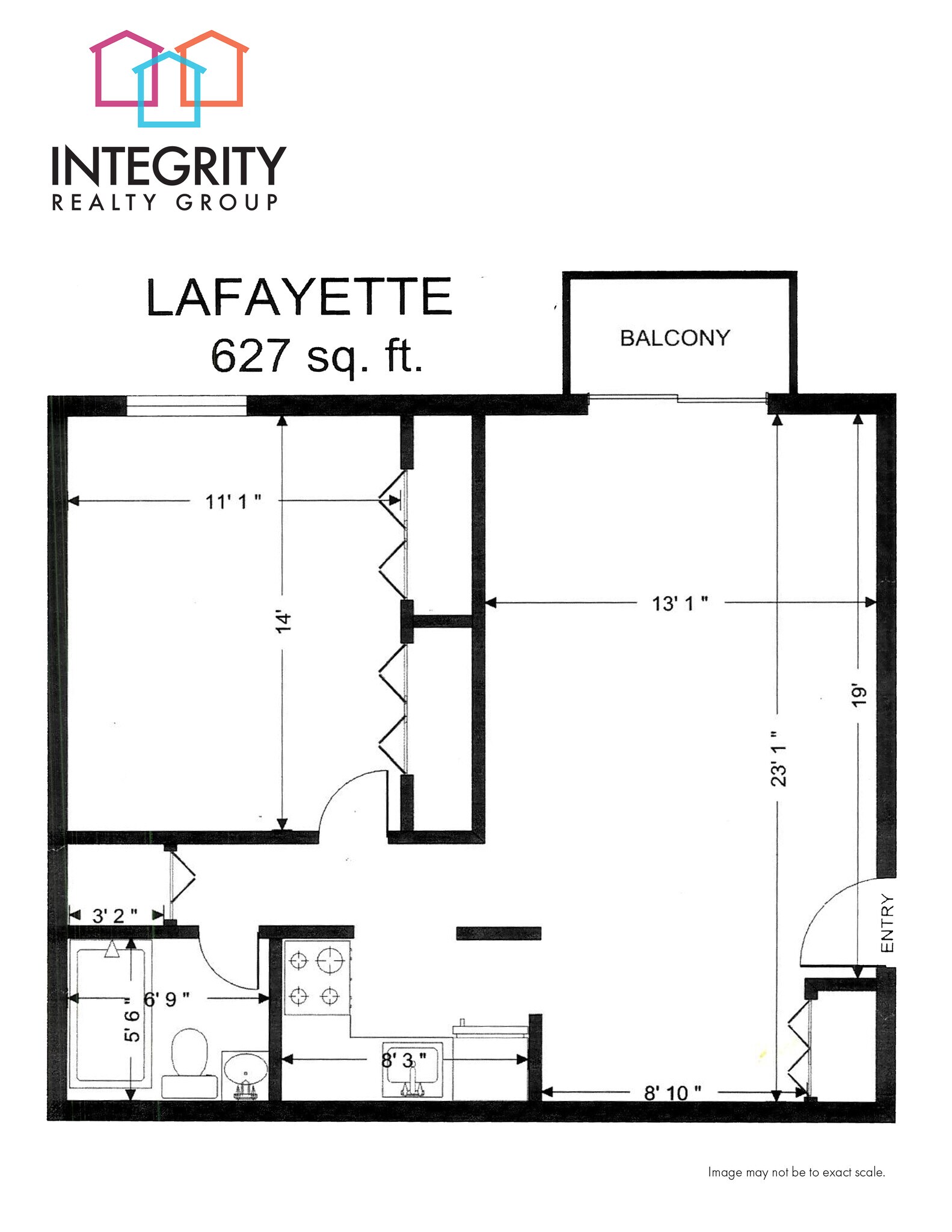 Westwood Apartments - SP Lafayette LLC – 1 Bed/1 Bath/627 sq ft/Renovated