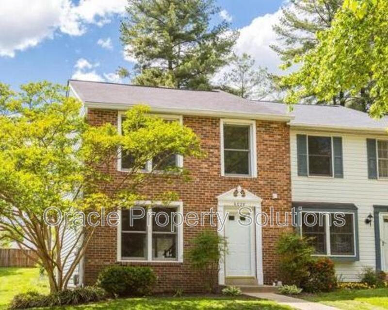 6028 Tree Swallow Ct, Columbia, MD 21044 Townhome Rentals in Columbia